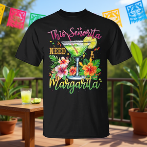 Questa Senorita ha bisogno di una maglietta Margarita Cinco De Mayo - Product Image 3