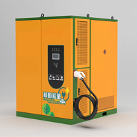 Station de recharge pour véhicules électriques certifiée CE, double CCS2 60 kW, équilibrage dynamique de la charge, station de recharge pour voitures électriques à poser au sol pour les villes