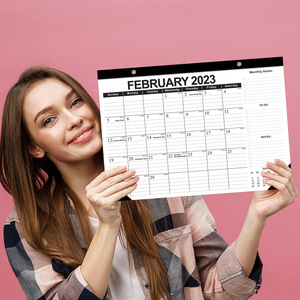 Wholesale Custom Design 2026 Desk Calendar Advent Wall Calendars Printing for Advertising