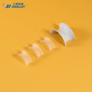 Anneaux de remplissage Intalox en plastique à haute efficacité de transfert de masse (PP, PVDF, PVC, CPVC, PTFE) pour tours de refroidissement - Product Image 1