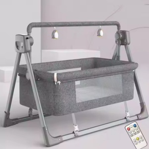 2025 Popular Wholesale Factory Price <b>Baby</b> <b>Swing</b> Chair <b>Electric</b> <b>Baby</b> Multi Function Child Bed Adjustable Cot <b>Baby</b> Bassinet - Product Image 3