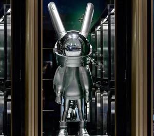 SANXIANG nouveau Style dessin animé lapin Statue lumières Art décor salle de jeu boutique Bar KTV décoration Sculpture lampadaires - Product Image 3