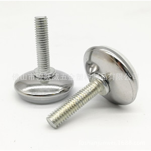 Junyuewei Adjustable Feet 28mm Iron And <b>Plastic</b> Non Slip For Furniture Pads - Product Image 1