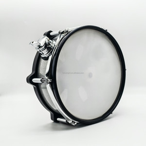 Ensemble de pads de batterie électronique musical de 10 et 13 pouces, avec tête en <span class=keywords><strong>bois</strong></span>, prise casque, kit de batterie professionnel à déclenchement - Product Image 4