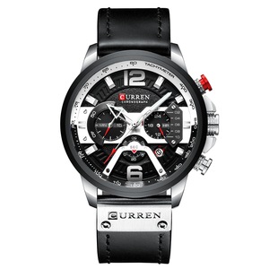 <span class=keywords><strong>Orologio</strong></span> da Polso <span class=keywords><strong>di</strong></span> Lusso in Pelle <span class=keywords><strong>di</strong></span> <span class=keywords><strong>Marca</strong></span> Superiore <span class=keywords><strong>Orologio</strong></span> da <span class=keywords><strong>Uomo</strong></span> Fashion Cronografo Marchio Curren Orologi Sportivi Casual da <span class=keywords><strong>Uomo</strong></span> - Product Image 6