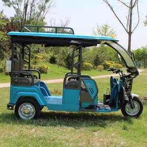 Triciclo Eléctrico para Adultos de 60V en Oferta, Mototaxi Eléctrico con Motor de Gran Torque de 1200W para Pasajeros - Product Image 4
