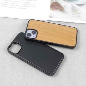 2024 fundas de teléfono de madera maciza para <span class=keywords><strong>iPhone</strong></span> 13 Pro Max DIY madera grabado láser fundas de teléfono móvil - Product Image 5