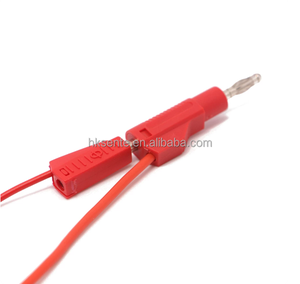 4mm Safety Banana <b>Plug</b> with Retractable Transparent Sheath Stackable and <b>Extendable</b> Pure Copper High Voltage Lantern <b>Plug</b> - Product Image 2