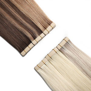 领先的女性角质层对齐头发直发光滑生人头马处女隐形无缝胶带供应商 - Product Image 4