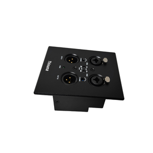 Thinun DT-22BOX (<span class=keywords><strong>WP</strong></span>) Professioneel Audiosysteem Dante Digitale Audio Interface Box, 2-kanaals met PoE Voeding, 48V Phantom Power - Product Image 2