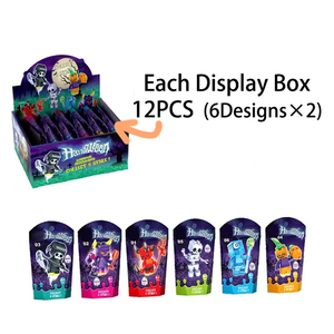 New Arrival Halloween Themed <b>Building</b> <b>Block</b> Figure with Luminous Accessories for Kids Educational Assembly Holiday Gift - Product Image 4
