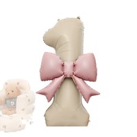 Ballon numérique mat de 40 pouces, ballon blanc, décoration de fête pour bébé, accessoires pour arrangement d'anniversaire