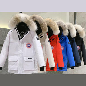 Giacca in Piuma d'<span class=keywords><strong>Oca</strong></span> <span class=keywords><strong>Bianca</strong></span> da Uomo, Cappotto Imbottito, Giacca Invernale Calda per Sport all'Aperto - Product Image 1