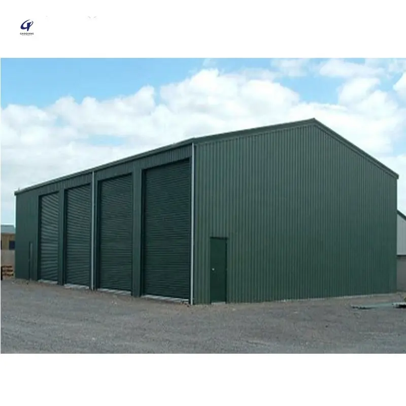 Metal Structure Prefabricated Shed Garage Prefab Steel Structure Warehouse Building Car Garage