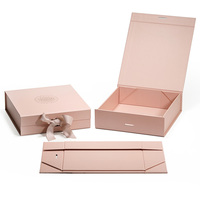 Dossiers en carton rigide sur mesure, couleur rose, avec fermeture magnétique, finition mate, matériaux recyclés, pour mariage et demoiselles d'honneur