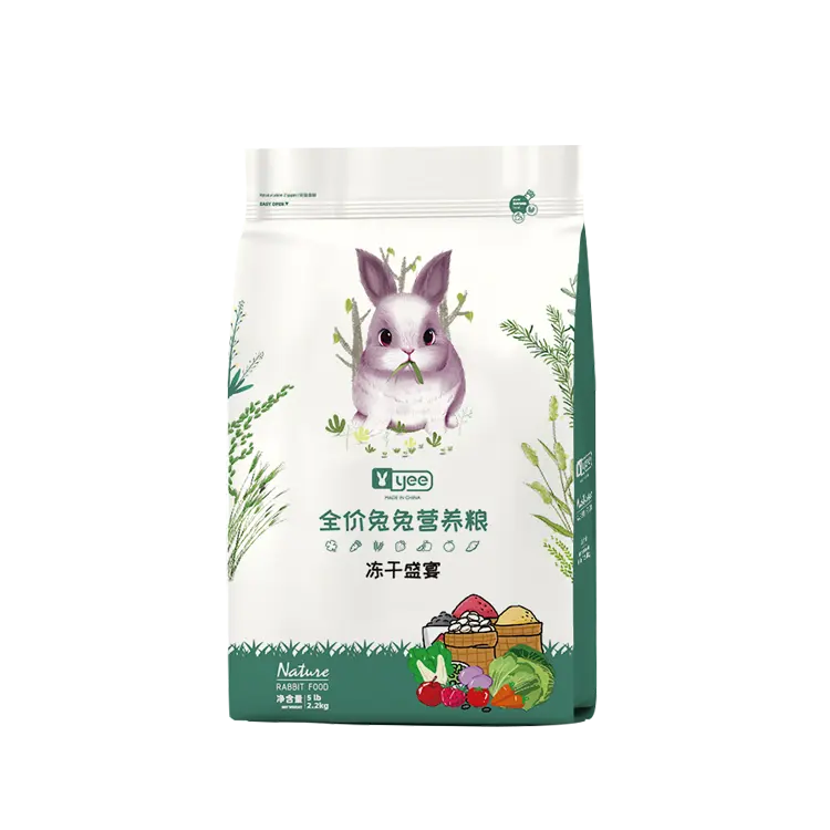 Pet Food Rabbit Food Freeze-dried High Nutrient Fruit and Vegetable Freeze-dried Granule Wholesale Pet Rabbit Food