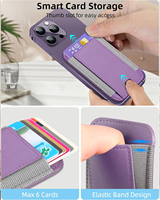 Funda Magnética Compatible con iPad 16/15 y Cartera de Cuero PU con Tela Elástica, Logotipo Personalizado, Diseño 2 en 1