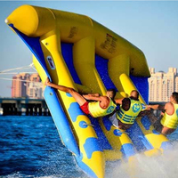 Bateau banane gonflable sur mesure / Tubes gonflables banane / Bateaux à pédales / Bateau banane gonflable aquatique