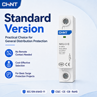 Dispositif de protection contre les surtensions CHINT NXU-I+II 25kA Type 1+2 275V 385V Rail DIN SPD