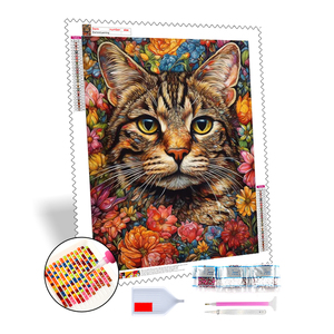 Animal Diamond Painting Chinese Li Hua Cat Dragon Li DIY Custom Diamond Painting AB Drill Rhinestone Picture <strong>Wall</strong> <strong>Art</strong> - Product Image 1