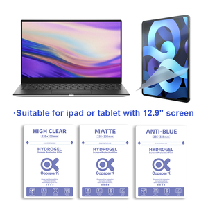 สินค้าขายดีปี 2023 ฟิล์มกันรอยไฮโดรเจลแบบนิ่มใสขนาดใหญ่ Oopspark สำหรับเครื่องตัด สำหรับ <span class=keywords><strong>iPhone</strong></span> และแท็บเล็ต - Product Image 2