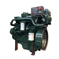 Moteur diesel Yuchai 2 cylindres 4 temps refroidi par eau pour bateaux de pêche