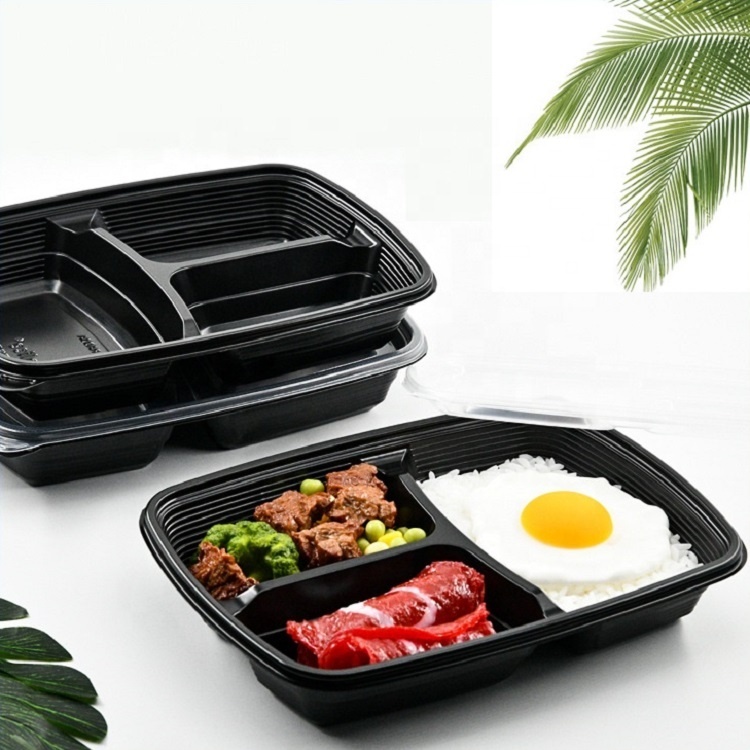 500 ml Disposable Lunch Box Rectangular