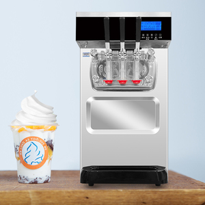 Caffetteria Bar sala <span class=keywords><strong>da</strong></span> tè 48 litri Per ora macchina Per fare gelato commerciale Soft Serve <span class=keywords><strong>da</strong></span> banco - Product Image 2