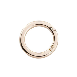 Anneau rond en alliage de zinc à ressort pour sacs et vêtements, boucle mobile durable, numéro de pièce A 6663 - Product Image 5