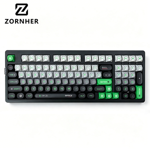 Clavier mécanique Zornher ZH980 Energy <span class=keywords><strong>Pioneer</strong></span>, rétroéclairage RGB tri-mode, clavier personnalisable à commutation à chaud pour les joueurs - Product Image 1