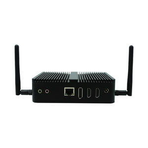 Mini PC sin Ventilador de 12.ª Generación, Alder Lake N95 N100 N150 N300, 2 LAN, NVMe, 3x4k UHD, HTPC, J6412 J6426, Linux, Computadora Industrial - Product Image 6