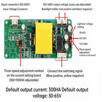 Module de pilote universel de haute qualité pour rétroéclairage LED, tension/courant constants, réglable 42~70V, alimentation universelle pour rétroéclairage TV