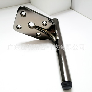 Straight Cylindrical Tapered <b>Sofa</b> <b>Legs</b> Graphite Aluminum Alloy Heavy Duty Modern Minimalist Design - Product Image 2