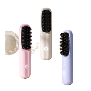 Piastra <span class=keywords><strong>per</strong></span> <span class=keywords><strong>capelli</strong></span> senza fili Display LCD USB fonte di alimentazione Multi-livello di controllo della temperatura di nuova concezione <span class=keywords><strong>piastre</strong></span> in ceramica 1 anno - Product Image 4