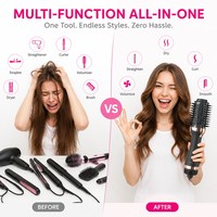 Brosse coiffante multifonction Torlin : séchage, bouclage et lissage – Appareil tout-en-un facile à utiliser pour la maison