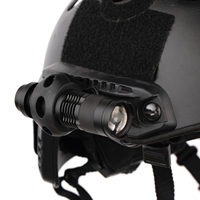 Casque tactique rapide Lampe de poche à pince unique