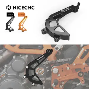 NiceCNC pelindung sproket rantai, pelindung sproket rantai rantai untuk KTM 390 DUKE/Adventure 2017-2023