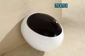Inodoro Moderno de Pared con Diseño de Huevo <span class=keywords><strong>para</strong></span> Sala de Estar, Estilo Chino - Product Image 4