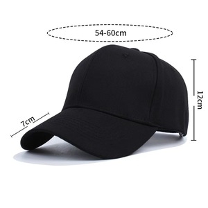Casquette de baseball à 6 panneaux avec logo personnalisé, 100% coton, broderie de haute qualité, chapeau de sport, vente en gros d'usine, casquettes unies de couleur unie - Product Image 3