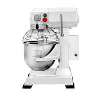 Groothandelsprijs Directe Leverancier Hefbare Kantelkop Borstelloze 15L RVS Brooddeegkneedmachine Spirale Mixer