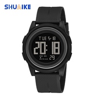 Montre colorée avec alarme, prix bas, affichage LED, chronomètre sportif, montre numérique pour homme, étanche, Reloj Hombre