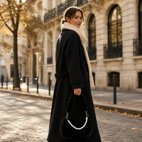 Sac à bandoulière hobo personnalisé en fausse fourrure pour femme, fermeture éclair, doux et moelleux, marque Koo, idéal pour l'hiver, décontracté ou soirée