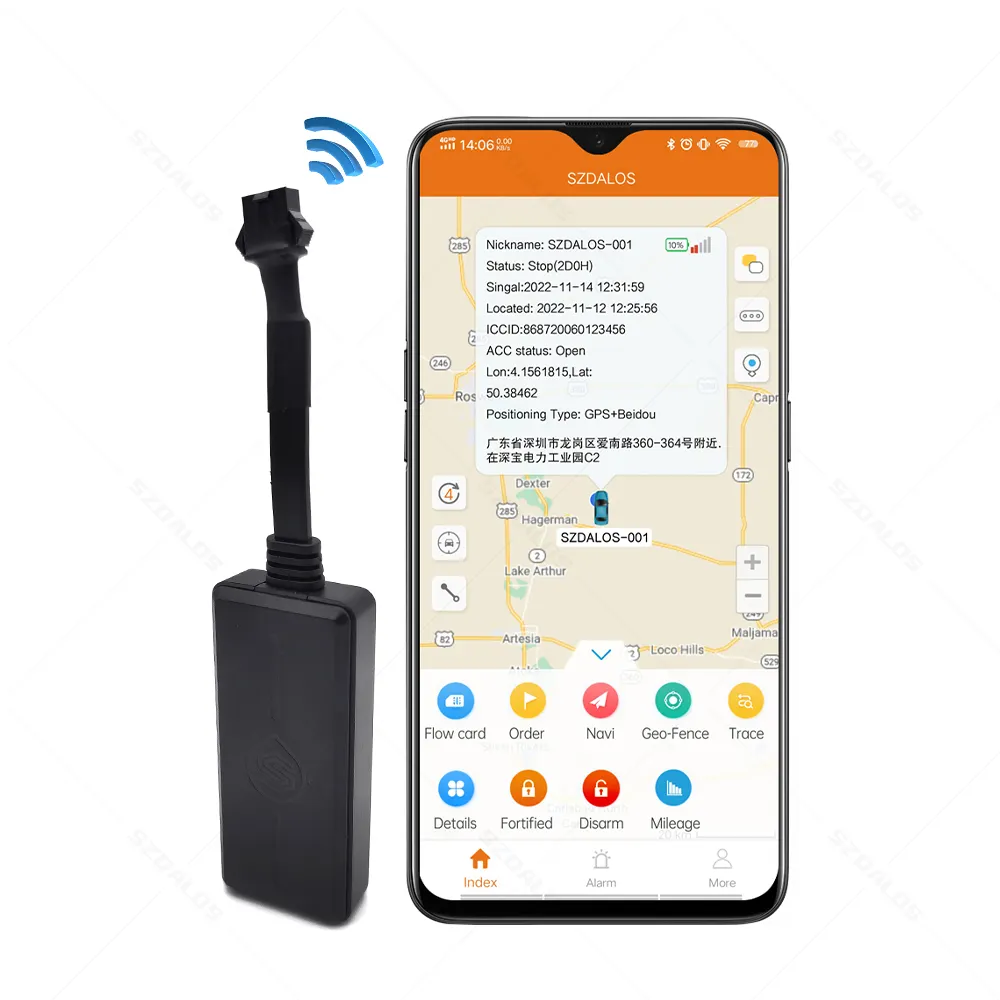 4G GPS GSM Tracker moto sistema di localizzazione dei veicoli auto allarme GPS Tracker