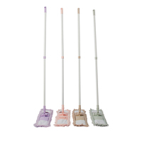 Vente en gros de balai à poussière extensible en microfibre chenille écologique avec essorage pliable pour un nettoyage efficace des sols