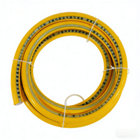 Tuyau flexible en PVC pour gaz GPL 8mm 10mm 12mm 3/4 pouce tressé jaune orange haute pression