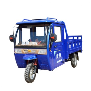 Chinese Manufacturer Electric Freight Tricycle Driver Compartment <b>Battery</b> <b>Operated</b> 3 Wheeler Motor Freight Tricycle - Product Image 1