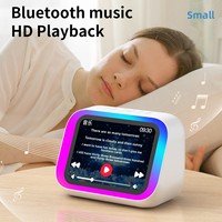 TF26 PRO Smart Speaker voor spraakassistent Surround Sound RGB-display 2000mAh batterij Slimme wekker voor 5.4 buitengebruik