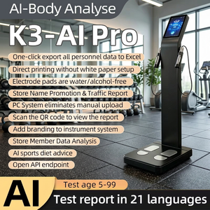 Escáner Corporal Comercial con IA en Oferta, Analizador de Composición Corporal con Impresora Integrada, Multi-idiomas para Fitness - Product Image 1
