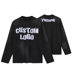 Boxy BLANK เสื้อยืดแขนยาวสำหรับผู้ชาย, เสื้อยืดผ้าฝ้าย100% 300 GSM 230สำหรับผู้ชาย - Product Image 2