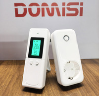 Thermostat de climatiseur avec télécommande et écran LCD, rétroéclairage vert pour système de maison intelligente, interrupteur à distance pour chauffage et refroidissement